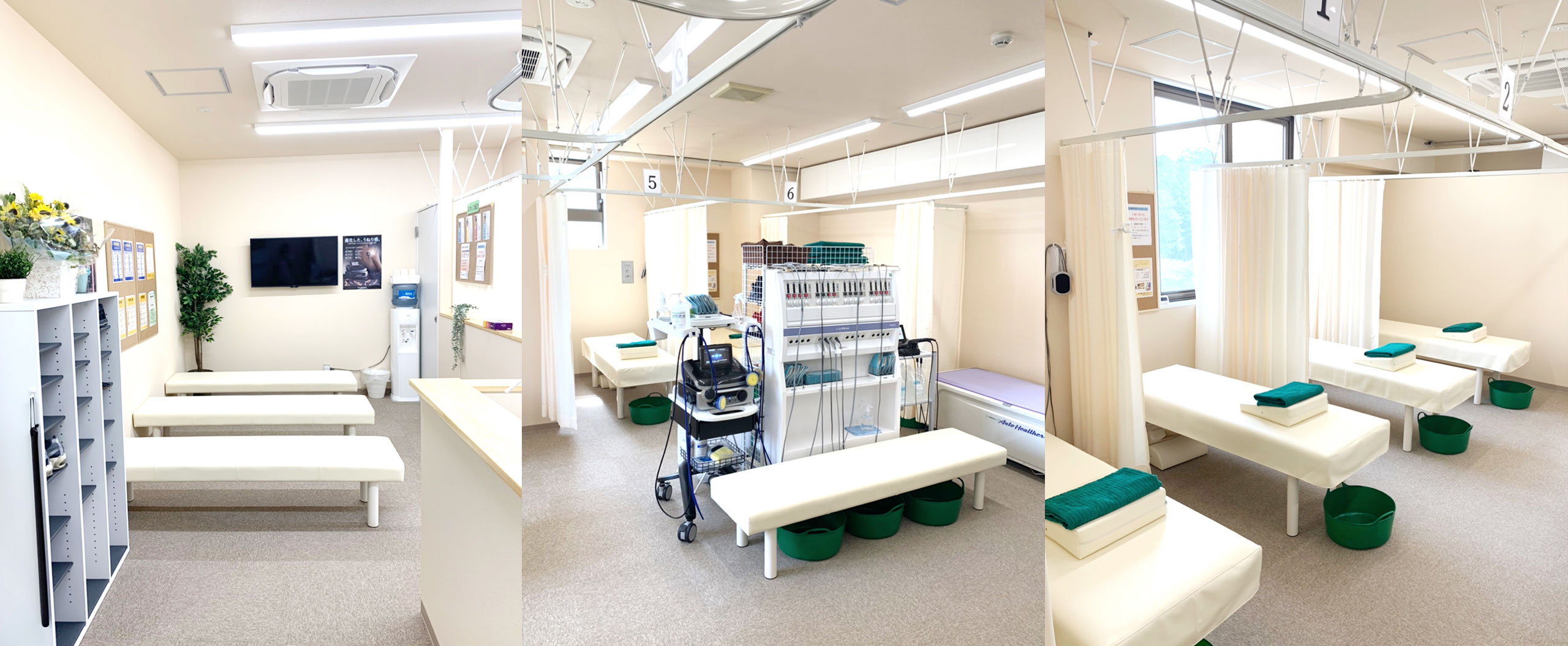 新ゆり協和整骨院・整体院の院内